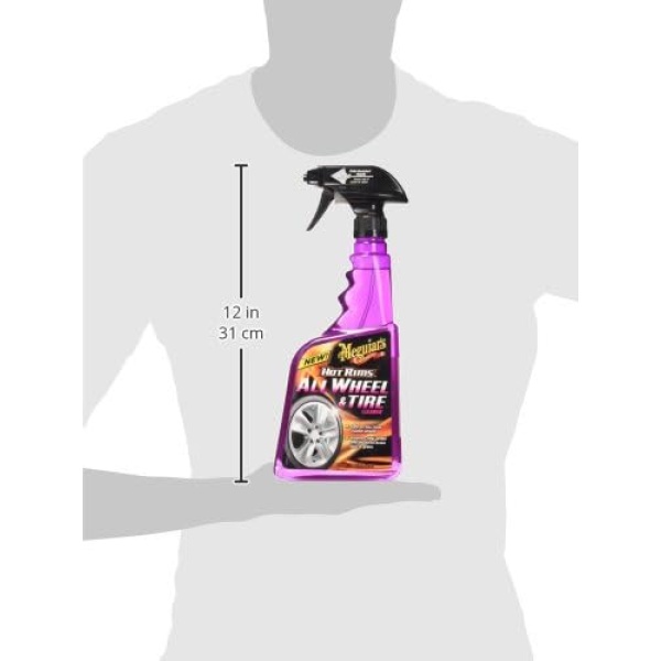 Meguiar's G9524EU Hot Rims All Wheel and Tire Cleaner 710ml - Image 13
