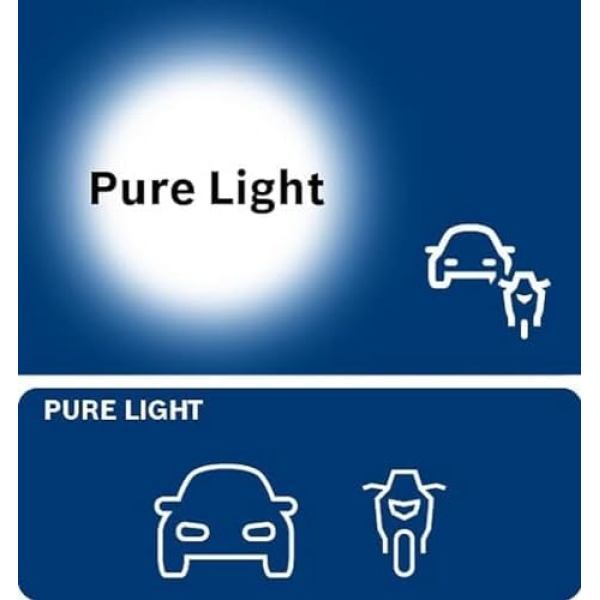 Bosch W5W (501) Pure Light Car Light Bulbs - 12 V 5 W W2,1x9,5d - 2 Bulbs - Image 3