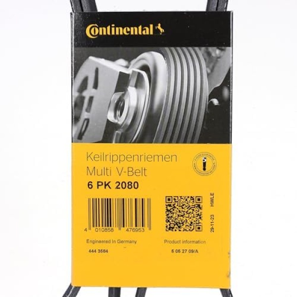 Contitech 6PK2080 V-Ribbed Belt - Image 3