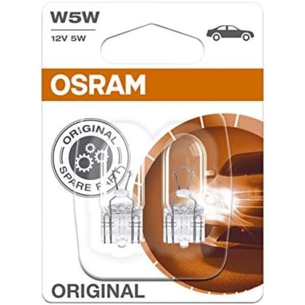 OSRAM ORIGINAL W5W halogen, position and number plate light, 2825-02B - Image 5