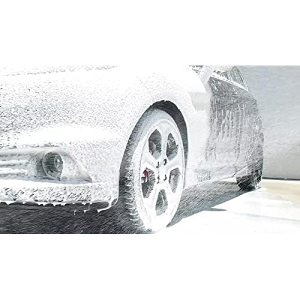 Turtle Wax Cherry Snow Foam 53111 - Thick, Rich Car Shampoo & Wash Removes - Image 9