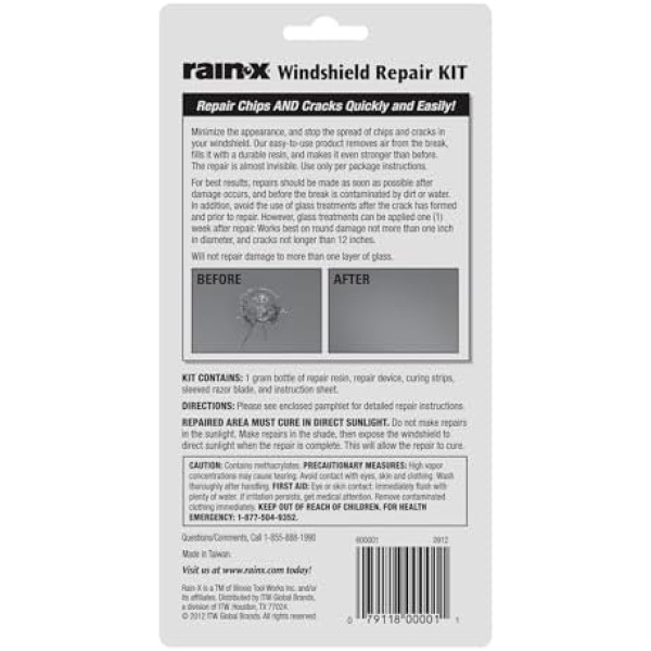 Rain X 600001 Windscreen Repair Kit - white/clear - Image 4