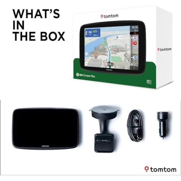 TomTom Campervan and Caravan Sat Nav GO Camper Max 2nd gen - Image 11