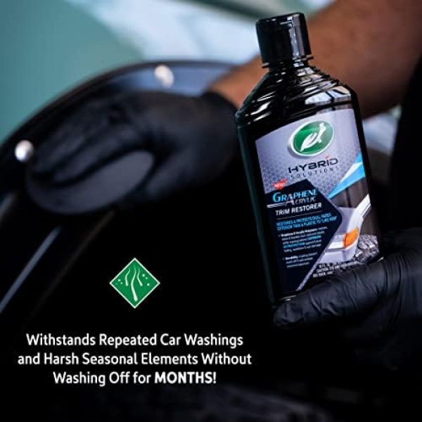 Turtle Wax 53838 Hybrid Solutions Graphene Acrylic Trim Restorer, Brings Dull - Image 4