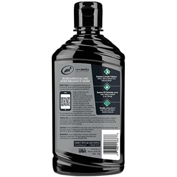 Turtle Wax 53838 Hybrid Solutions Graphene Acrylic Trim Restorer, Brings Dull - Image 2