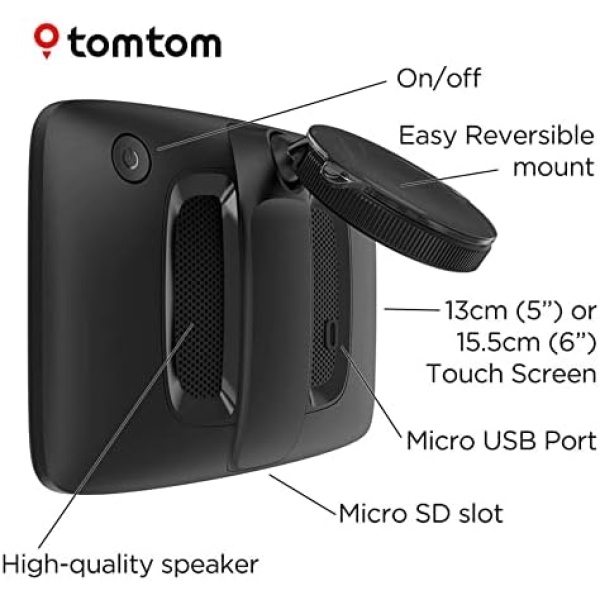 TomTom Car Sat Nav GO Classic, 6 Inch, with Traffic Congestion - Image 9