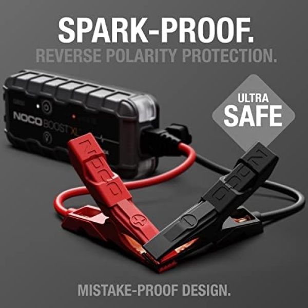 NOCO Boost XL GB50 1500A 12V UltraSafe Portable Lithium Car Jump Starter - Image 3