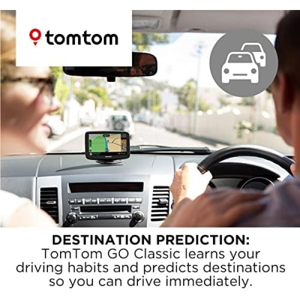TomTom Car Sat Nav GO Classic, 6 Inch, with Traffic Congestion - Image 5