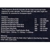 Sakura Emergency Bulb Kit - Fits Most Vehicles - 7 Bulbs 3 Fuses - Image 7