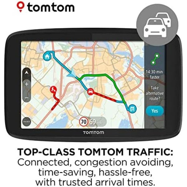 TomTom Car Sat Nav GO Essential, 6 Inch, with Traffic Congestion and Speed Cam - Image 5
