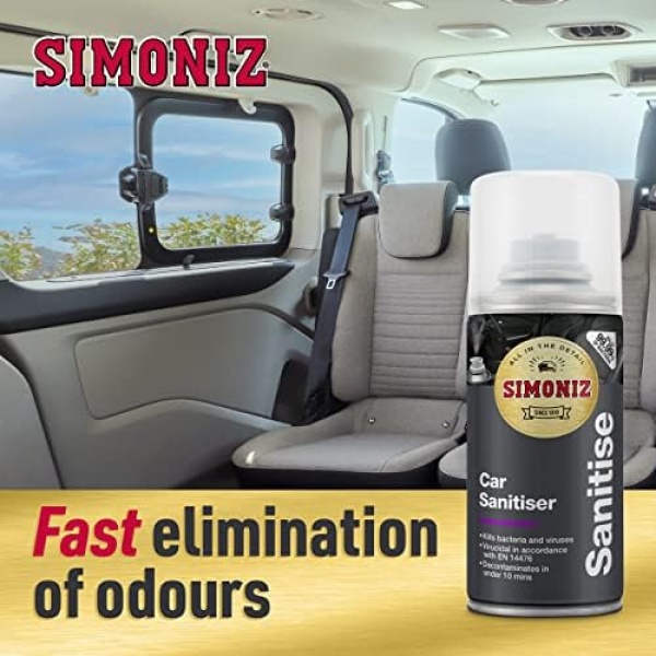 SIMONIZ Car Air Freshener Odour Bomb, Car Air Conditioning Cleaner - Image 4