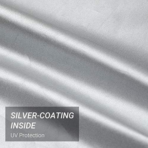 Favoto Motorbike Cover Waterproof Motorcycle Cover Outdoor Oxford Fabric XXL - Image 6