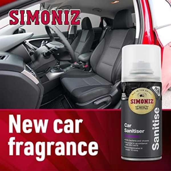 SIMONIZ Car Air Freshener Odour Bomb, Car Air Conditioning Cleaner - Image 5