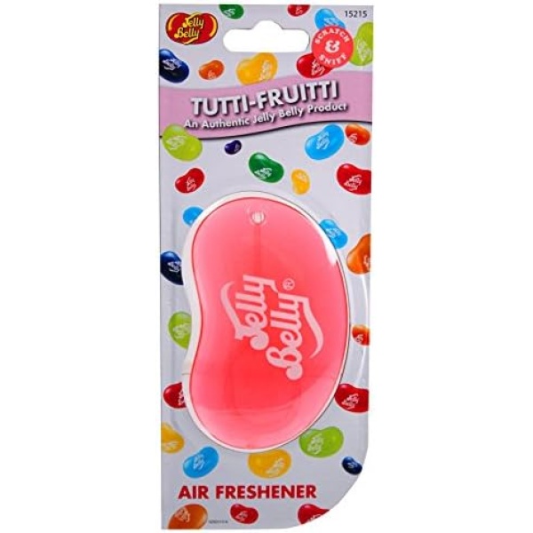 Jelly Belly Car Air Freshener - Tutti Fruitti 3D Hanging Freshener. Car Scent - Image 2