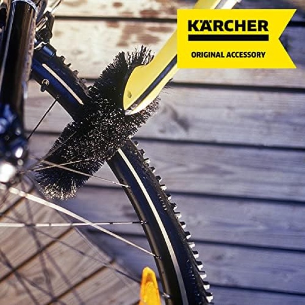 Kärcher 26432340 Alloy Wheel Wash Brush for Pressure Washer Accessory, Black - Image 7