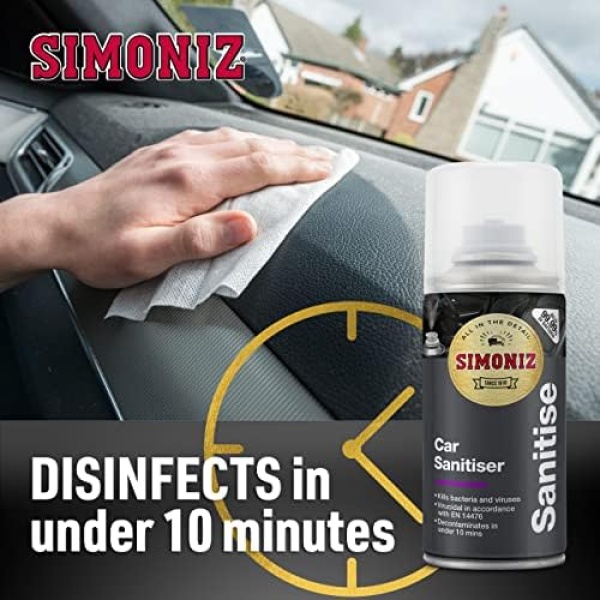SIMONIZ Car Air Freshener Odour Bomb, Car Air Conditioning Cleaner - Image 3