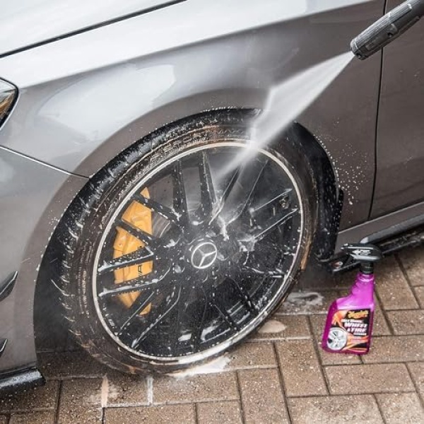 Meguiar's G9524EU Hot Rims All Wheel and Tire Cleaner 710ml - Image 11