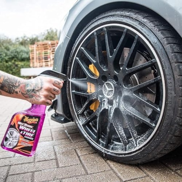 Meguiar's G9524EU Hot Rims All Wheel and Tire Cleaner 710ml - Image 8