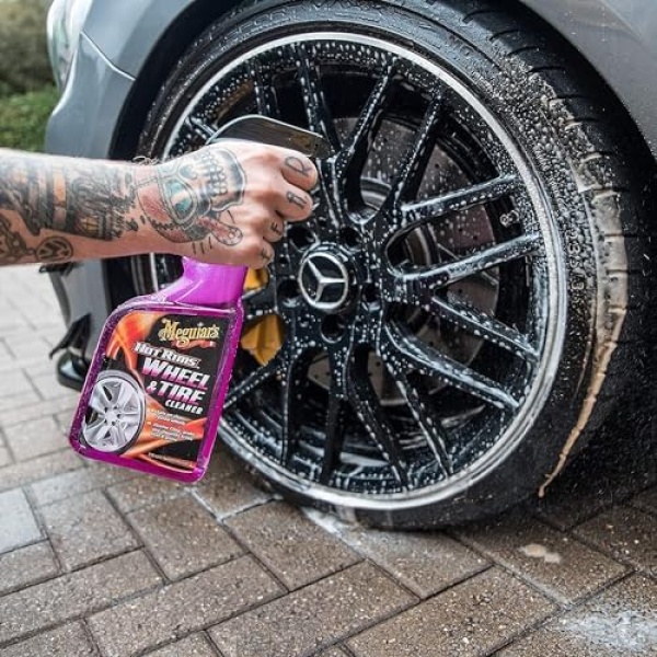 Meguiar's G9524EU Hot Rims All Wheel and Tire Cleaner 710ml - Image 9
