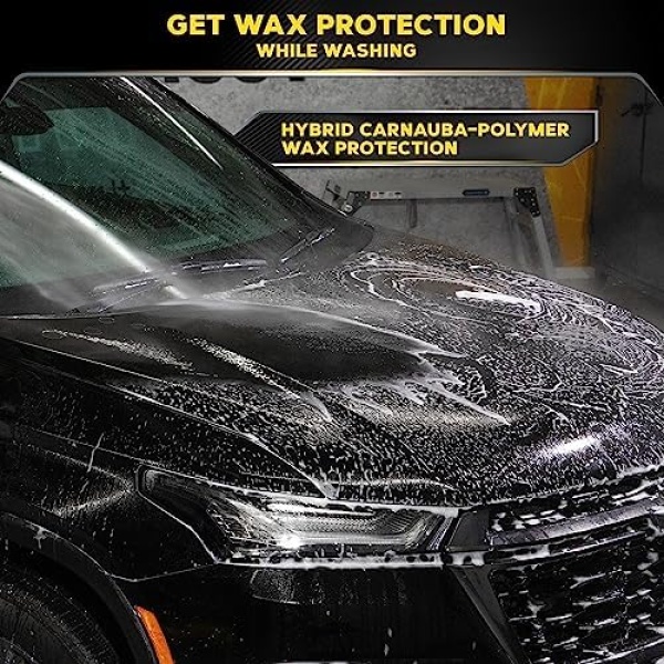 Meguiar's G17748EU Ultimate Car Wash & Wax 1.4L, Shampoo that leaves a deep - Image 2