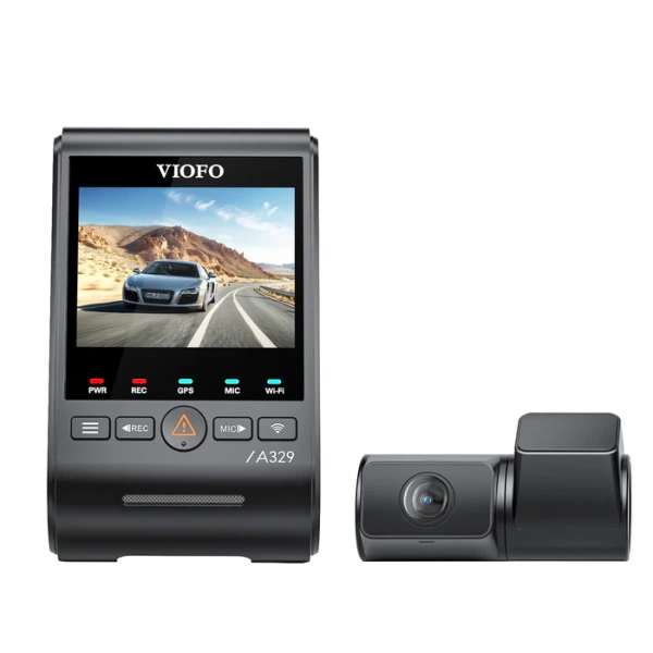 VIOFO A329 2CH First 4K 60FPS Front and 2K Rear Wi-Fi 6 Dash Cam HDR - Image 2