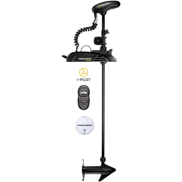 Minn Kota Terrova Freshwater Bow-Mount Trolling Motor with 54-Inch Shaft, and i-Pilot GPS (12-Volt, 55-Pound)