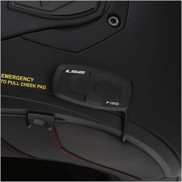 LS2 Helmets Cardo 4X UCS Bluetooth Headset (Black) - Image 3