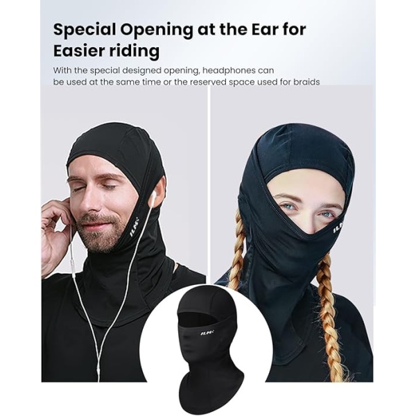 ILM Motorcycle Balaclava Face Mask for Ski Model FM01 - Image 3