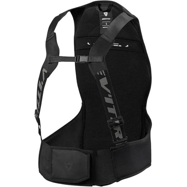 REV'IT! Slingshot Adventure Off Road Back Protector Black - Image 2