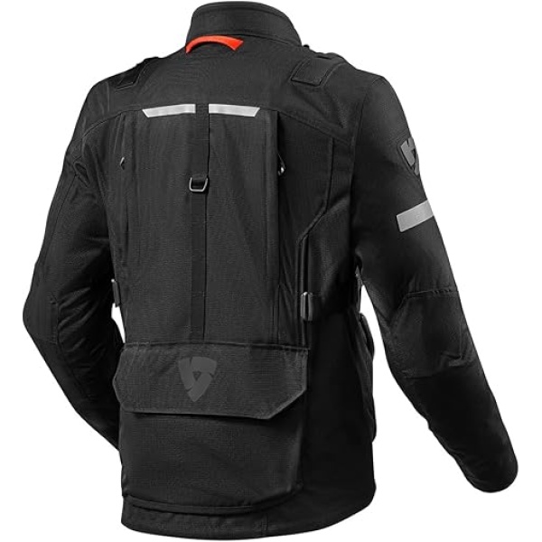 REV'IT! Sand 4 H2O Adventure Travel Motorcycle Jacket Black - Image 2