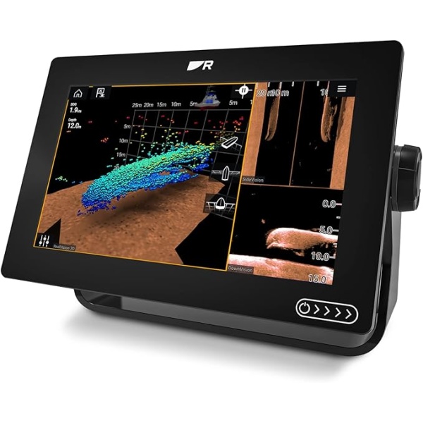Raymarine Axiom+ 9 RV, Multi-Function 9" Display with Integrated RealVision 3D,600W Sonar with RV-100 transducer with Lighthouse North America Chart, Black (E70637-03-102) - Image 3