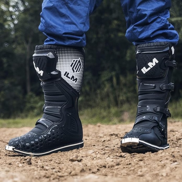 ILM Motorcycle Boots for Men Waterproof ATV Motorcross Dirt Blike Riding Biker Boots Model-MX3 - Image 7