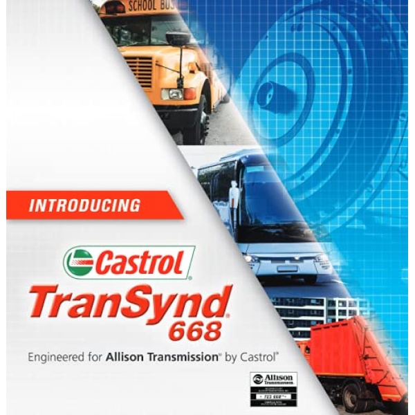 Castrol TranSynd 668 Full-Synthetic Automatic Transmission Fluid, 5 Gallon Pail - Image 4