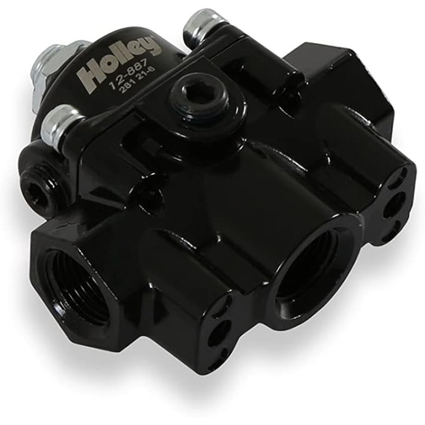 Holley Bypass Regulator, 6 Psi (Black E-Coat) - Image 2