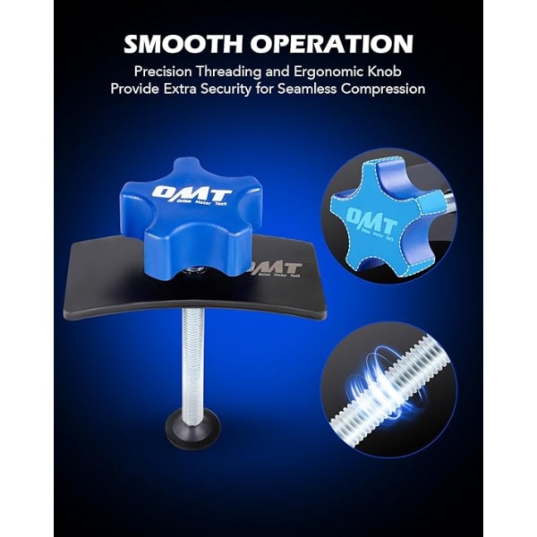 Orion Motor Tech Brake Pad Spreader, Heavy Duty Brake Pad Spreader Tool, Brake Piston Compressor Tool for Compressing Inner Pad, Solid Steel Disc Brake Caliper Spreader for Cars & Light Trucks - Image 4