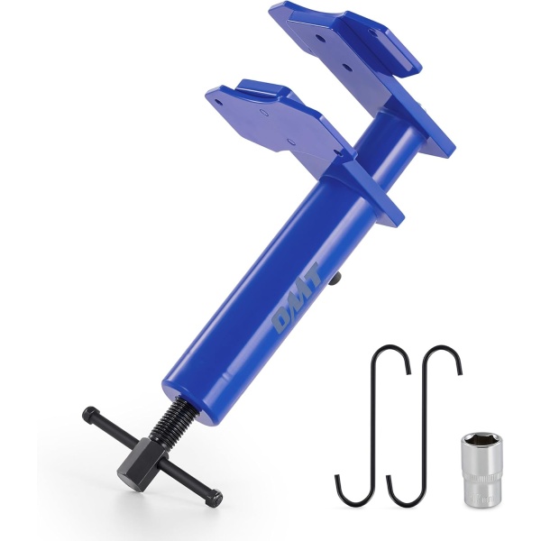 Orion Motor Tech Caliper Piston Compressor Tool, Universal Brake Caliper Tool for Multi Piston Brake Pad Spreader, Heavy Duty Brake Caliper Spreader Tool with Magnetic Expansion Plates & Hanger Hooks