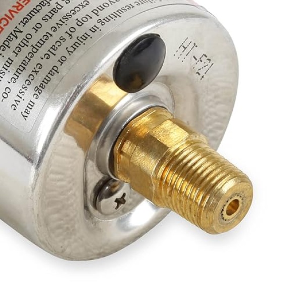 Holley EFI 26-507 Fuel Pressure Gauge - 0-100psi - 1.5 inch - Glycerin Filled - Image 4