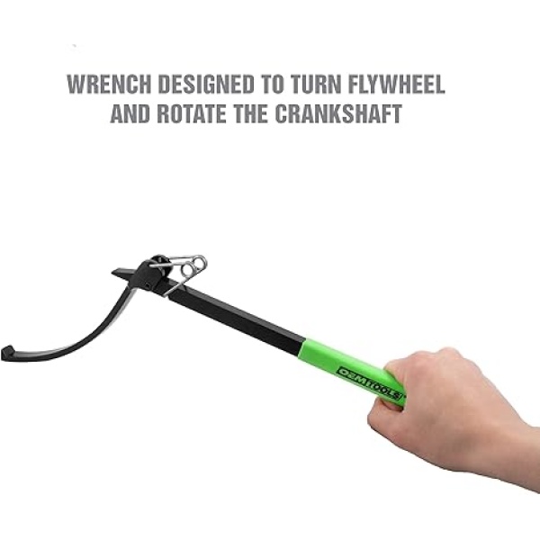 OEMTOOLS 25556 Flywheel Turner, Flexplate Tool, Flywheel Wrench, Sure Grip Flywheel Turning Tool, Flywheels Specialty Tools, Engine Rotating Tool - Image 3
