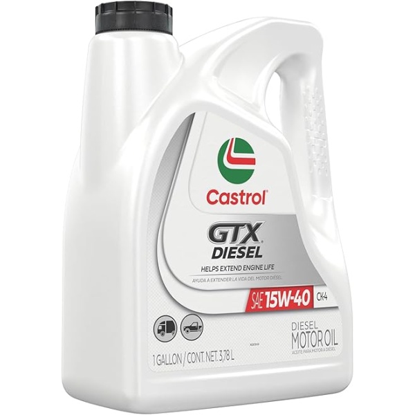 Castrol GTX CK-4 Conventional Diesel Motor Oil, 15W-40, 1 Gallon, Pack of 3 - Image 3