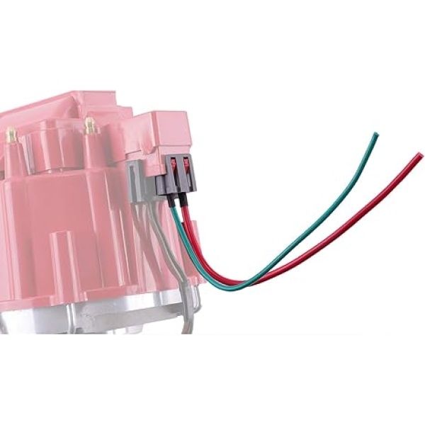 MAS Performance HEI Distributor with Red Cap and Wiring Kit including 65K Coil Compatible with Chevy 305-454 Chevrolet C10 GMC SBC BBC 350-400 4.3L 5.0L 5.7L 6.6L 7.4L - Image 4