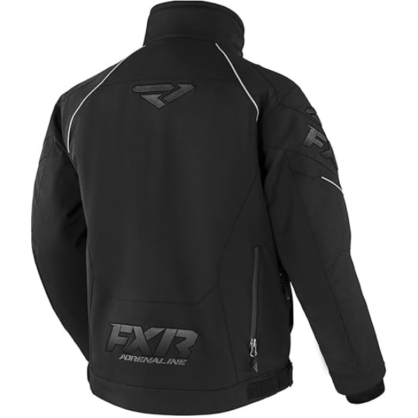 FXR Men's Adrenaline Snowmobile Jacket 2025 (Black/Grey Fade) - Image 2