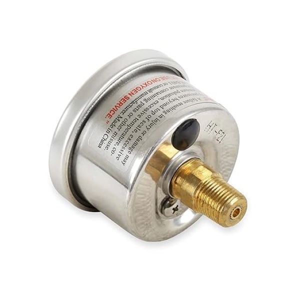 Holley EFI 26-507 Fuel Pressure Gauge - 0-100psi - 1.5 inch - Glycerin Filled - Image 5