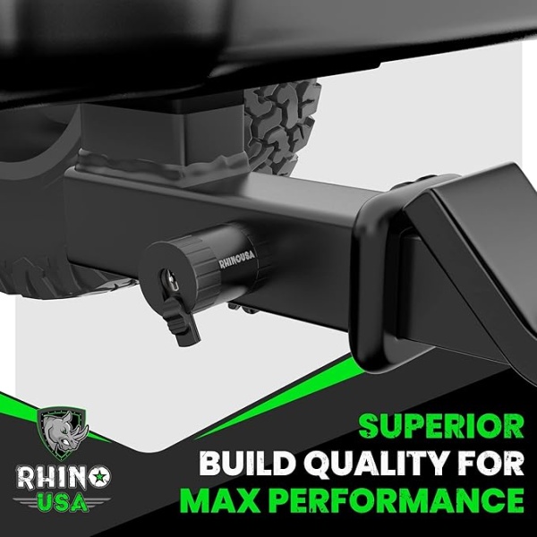 Rhino USA Trailer Hitch Pin - Patented 5/8" Locking Receiver Hitch Pins for Class III IV Hitches - Weatherproof Anti-Theft Lockable Pin with Dust, Mud & Gunk Protection - Used to Tow Truck, Boat, Bike 2 IN - Image 4