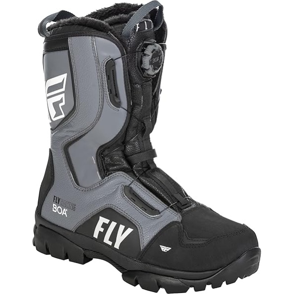 Fly Racing Marker BOA Snow Boot (Black/Grey)